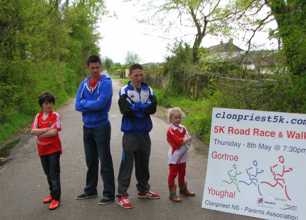 Clonpriest NS 5K run Launch 2014